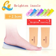 2.5cm Invisible Height Increase Insoles A Pair of EVA Foam Invisible Inner Increase Insoles