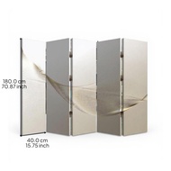 Room Divider Portable Partition Screen Pale Background Wall for Office Studio Living Room