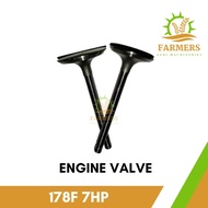 Engine Valve Intake/Exhaust Aircooled Diesel Engine 178F 7HP