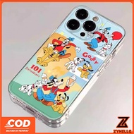 Suitable for Realme Note 60 Note 70 Realme C61 Realme C63 C71 C75 IRetro Cartoon Dalmatian Transpare