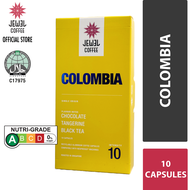 Jewel Coffee Specialty Coffee Capsules - Colombia 10s (Halal Certified Nespresso Compatible)