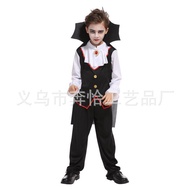 Halloween Men's Vampire Baron Costume Vampire Costume Masquerade Stage Performance Costume Vampire P