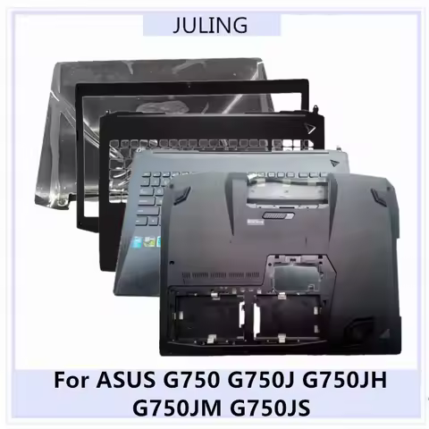 New Original Laptop Front Bezel/Palmrest Upper Case/Bottom Case For ASUS G750 G750J G750JH G750JM G7