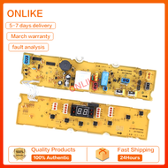 บอร์ดเครื่องซักผ้า LG แอลจี 6871EC1033U (EBR6871EC1033J EBR6871EC1033N) 7ปุ่ม รุ่น WF-T6512TD WF-T75
