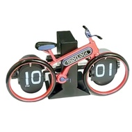 【Y43】-MIDCLOCK Automatic Flip Clock Bicycle Flip Clock Home Clock Desktop Fashion Pendulum Watch