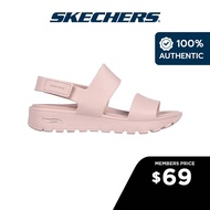 Skechers Women Foamies Arch Fit Footsteps Day Dream Sandals - 111380-BLSH Anti-Odor Arch Fit Dual-Density Hanger Optional Machine Washable Luxe Foam
