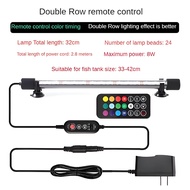 Fish tank light LED light waterproof rainbow color changing diving light remote control color light