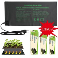 US/EU Seedling Growth Heat Mat Heating Pad 24x52cm 52x52cm 121x52cm Waterproof for Indoor Seeds Plan