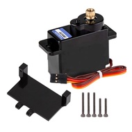 Upgrade Servo Metal Gear & Mount Base for 1/24 AXIAL SCX24 90081 RC Crawler Car