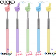 BACKSTR Teaching Pointer, Stainless Steel Telescopic Rod Finger Reading Sticks, Professional Finger 