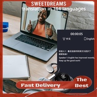 Wireless BT Language Translator Earbuds Ai Translating Earbuds Headphones AI Translator Earbuds for 