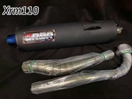 CHICKEN PIPE ORBR XRM110 BLUE TIP