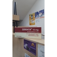 SERRATA 10MG TAB (1 STRIP 10 BIJI)