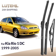 For Kia Rio 1 DC 1999-2005 2000 2001 2002 2003 Wiper Front & Rear Wiper Blades Windshield Windscreen