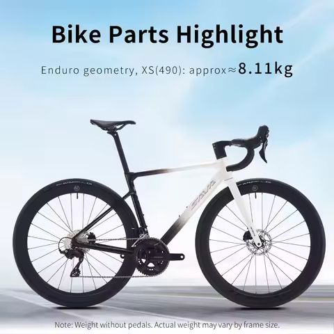 SAVA 2026 new Starship Deluxe Full Carbon Road Bike with SHIMAN0 105 7120 Groupset Iridescent Gradie