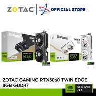 ZOTAC GeForce RTX 5060 TWIN EDGE 8GB GDDR7 GRAPHICS CARD BLACK / WHITE ( ZT-B50600H-10M / ZT-B50600Q
