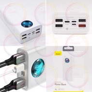 Baseus 倍思65W Powerbank 大功率流動快充充電寶 尿袋 移動電源 筆記本充電寶 30000mAh 白色 2021最新款全新未開封現貨 唯一獨家保用一年Baseus 65W Power