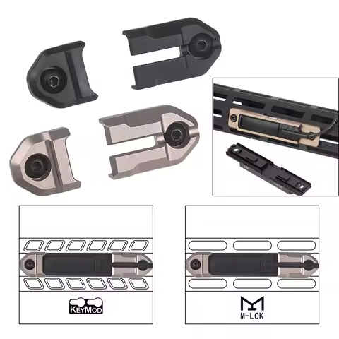 Tactical Scout Light Pressure Pad Switch Mlok Rail Mount Fit Flashlight Surefire For M600 M300 Picat