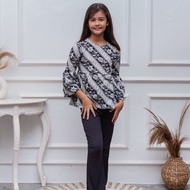 White Black PRG V2 Batik Top Girls