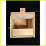 △ § ๑ LARGE SIZE BIRD BOX HOUSE FOR AFRICAN LOVE BIRDS