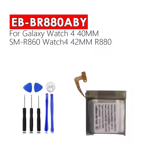 For Samsung Galaxy Watch 4 40MM SM-R860 Watch4 42MM R880 EB-BR880ABY 247mAh Smart Watch Battery