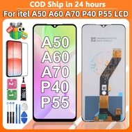 LCD For Itel A90 A70 A60 A60S A50 P55 4G 5G P40 A80 LCD Display Touch Screen Digitizer Assembly Repl