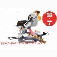 BM2S18004 MITER SAW MITERSAW SLIDING GERGAJI KAYU ALUMINIUM 10" INGCO