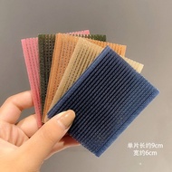 Miếng Dán Tóc Mái Tóc Con Màu Đen Kẹp Tóc Miếng Dán Tóc Sau Đầu Cho Nữ Phụ Kiện Tóc Miếng Dán Ma Thu