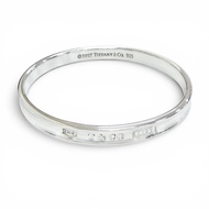 全新 △ TIFFANY&Co. Tiffany 1837 窄手環 925銀手鍊配件 重量32.2克 女士推薦 ◎