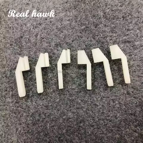 10p Nylon Control Rod Linkage Keepers Fixers d1xD4xL11/d2xD8xL23mm for 1/2mm RC Airplane Aircraft Ae