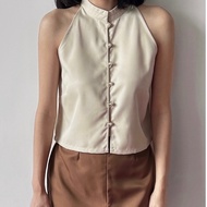 Ecinos halter top beige