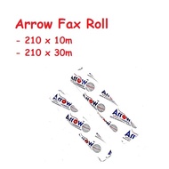 Arrow Fax Roll - ( 210 x 10m / 210 x 30m )