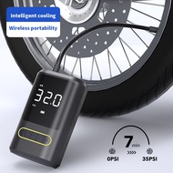 150PSI Wireless Tire Tyre Inflator Air Pump USB Type-C Rechargeable Car Air Compressor 4000mAh Portable Electric Pump Compressor Air Compressors  Infl
