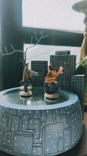 幾米 左右走相遇音樂鈴 音樂盒