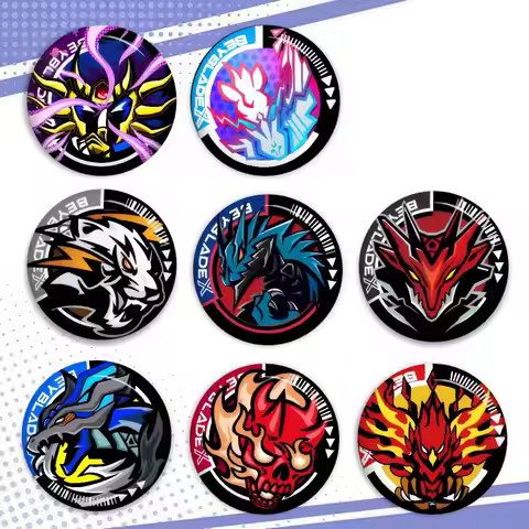 Anime Brooches Cute Cartoon Badge Jacket Jeans Lapel Pin Gift Accessorie POPULAR Beyblade Cushion