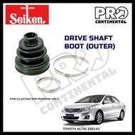 SEIKEN TOYOTA ALTIS ZZE142 2008-2013 DRIVE SHAFT CV JOINT BOOT COVER (OUTER)
