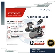 New launch 2025 DDPAI N2 dual (front & rear DVR) with 24hours hardwire (Fuse) kit