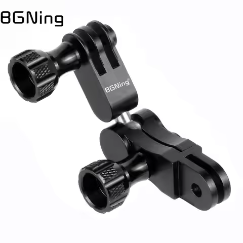 Aluminium Alloy 360 Degree Rotating Joint Adapter Mount for Gopro Hero 13 12 11 10 XiaoYi SJCAM SJ40