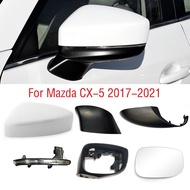 For Mazda CX-5 CX5 2017 2018 2019 2020 2021 Side Mirror Frame Lower Base Cover Rearview Mirror Lens 