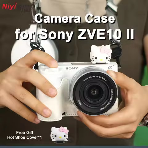 Camera Case Protector for Sony ZV-E10 II Mark II ZVE10M2 ZVE10 II Base Baseplate Cover Pouch Shoulde