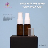 10ml brown glass bottle with spray cap 10ml glass spray bottle/