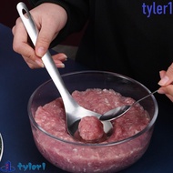 TYLER1 Croquettes Meatball Spoon Mold, Non-stick Hangable Meatball Maker Spoon, Easy To Use Stainles