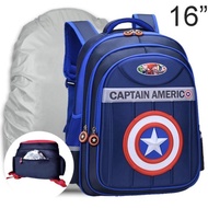 Wwh02 15"-16" Spiderman Imported Kindergarten Primary School Bag For Elementary School Children