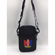 Men Sling bag belt handphone bag  outdoor sport black 1 colour