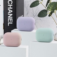 AirPods Pro 2  Lino 簡約液態矽膠藍牙耳機保護套 附掛繩(6色)