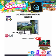 [ผ่อน 0% 10 ด.]LG ULTRAGEAR GAMING MONITOR 32” 32GS85Q-B(IPS 180Hz)/ประกัน 3 Years Onsite