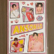 Anson Lo 貼紙 postcard