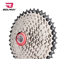 BOLANY MTB Cassette 10 Speed 11-40T Mountain Bike Freewheel Bicycle Sprocket Compatible Wide Ratio For single disk