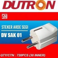 Steker Arde Segi Dutron / Steker Arde Kotak Dutron - Dv-Sak-01
