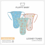 Fluffy FabricPopok Looney Tunes Newborn MotifTALI 3 Pcs (PBPT-LFR-NB)